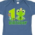 thumbnail image 4 of Inktastic 1st Birthday Prince Frog Boys Baby Bodysuit, 4 of 5