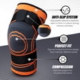 thumbnail image 2 of Amdohai Knee Attelle Élastique Knee Support Protection Articulaire pour Course Cyclisme Basketball, 2 of 7