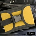 thumbnail image 4 of 2 unidades de bolsillo para bolsa de almacenamiento con cinturón de peso para buceo y esnórquel con accesorios de hebilla Amarillo Sharpla bolsillo de lastre de buceo, 4 of 8
