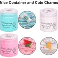 thumbnail image 6 of Kit with 3 Pack Butter Slime,Pink Watermelon,White Ice Cream and Ocean Coffee,Scented Slime Kit for Girls and Boys ,Super Soft and Non Sticky DIY Surprise Slime, 6 of 7