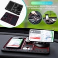 thumbnail image 3 of Non-Slip Phone Pad, Multifunctional Dashboard Mat for 4-In-1 Car Use, Reusable Anti-Skid Car Dashboard Sticky Pad with Customizable Phone Number, 3 of 5