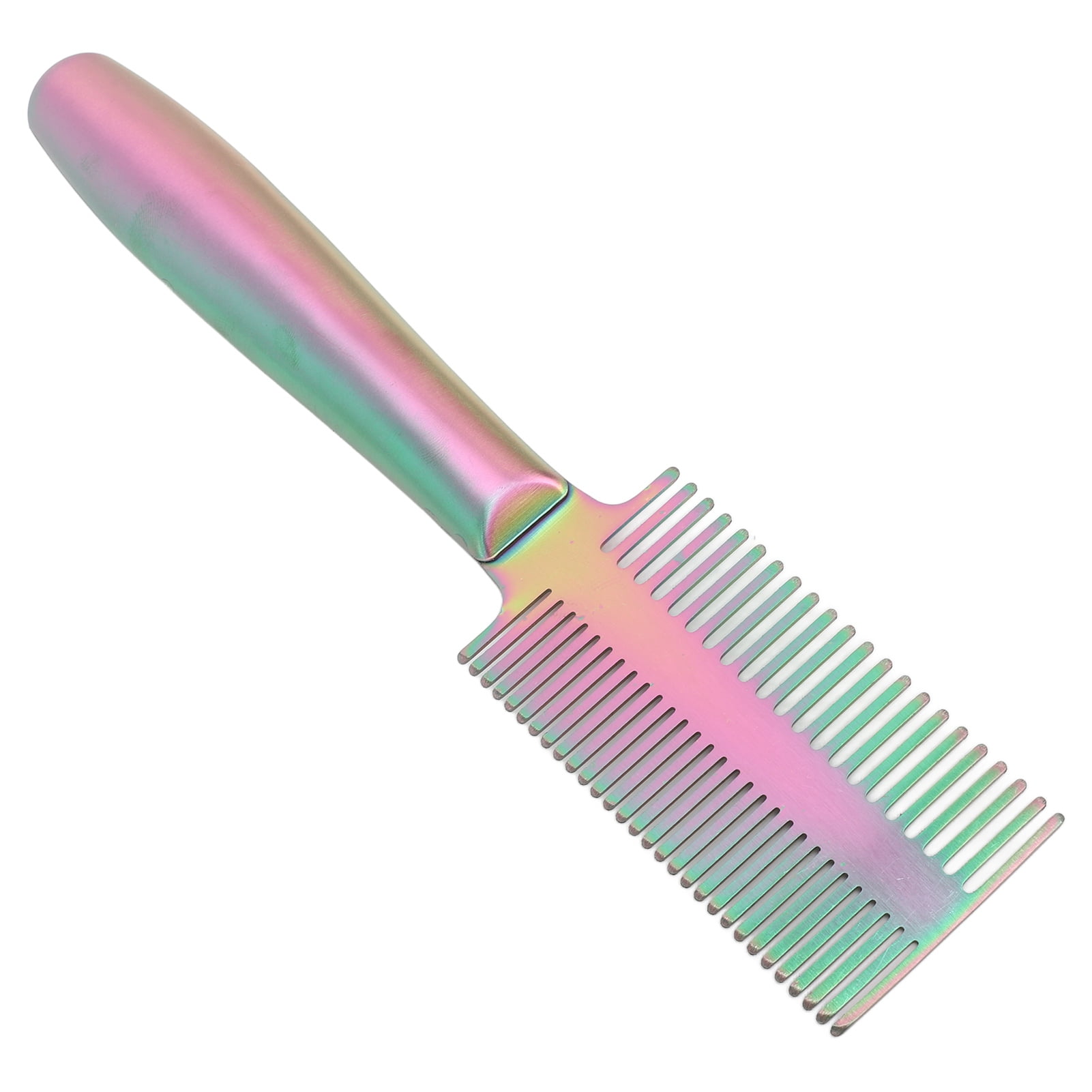 Dog Combs For Grooming, Stainless Steel Metal Teeth With Dense Teeth Integrated Easy To Grip For Removing Knots Professional Grooming Tool For Long Haired Dog  And Other Pets