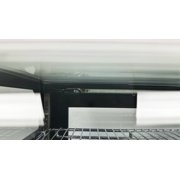 60 in. NSF Refrigerated Bakery Display Case 9.4 Cu.Ft. Countertop Display Curved Glass Display Refrigerator