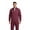 Burgundy, variant on Men’s Scrub Jacket Zip Front – Stretch Medical Warm-Up Jacket with 5 Pockets, ID Loop (True Navy Blue, Large)