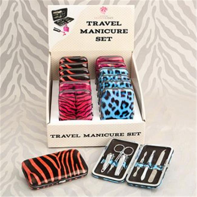 FashionCraft 12704 SafariInspired Animal Print Manicure Set Pack of