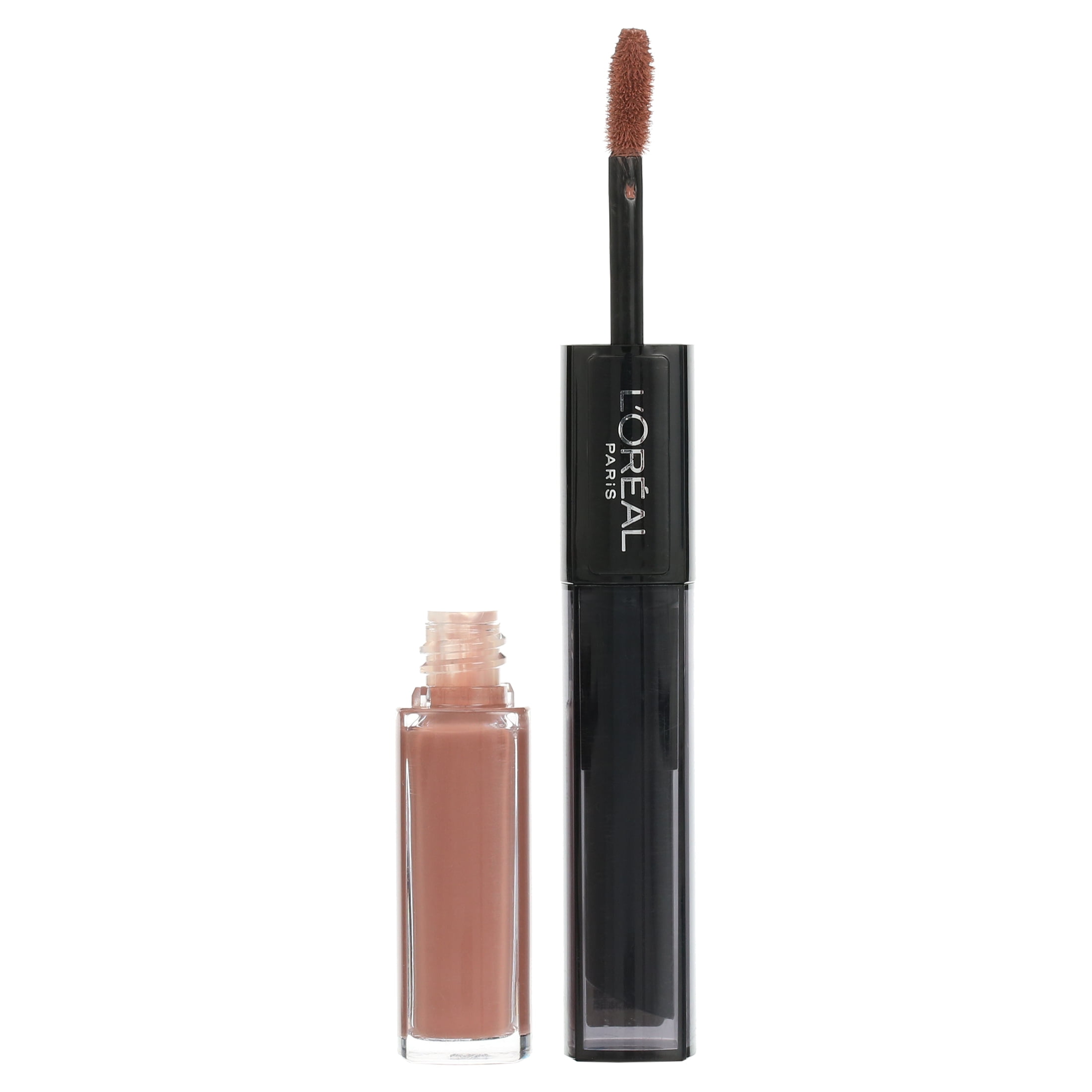 (2 pack) L'Oreal Paris Infallible Pro Last 2 Step Lipstick, Never Ending Nutmeg