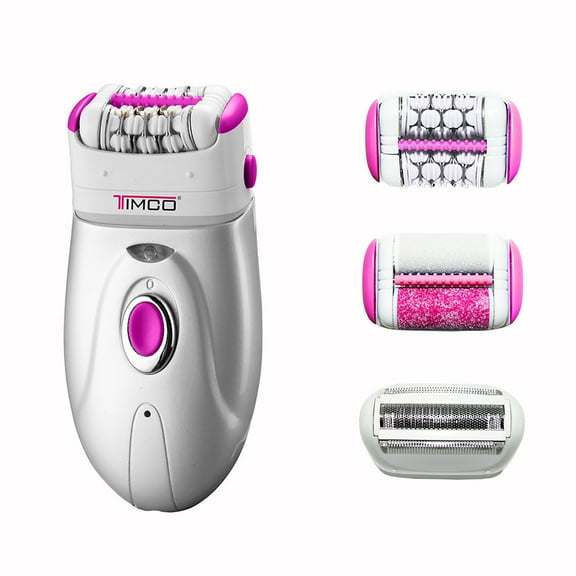 Depiladora Inalámbrica Timco Blanco y Rosa 120v