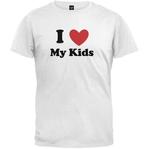 I Heart My Kids T-Shirt - Large
