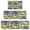 Yellow Lemon Fruit-1, variant on Yellow Lemon Fruit Leaves White Pattern Kitchen Rugs Sets Of 3,Kitchen Runner Rugs Non Skid Washable,Decorative Kitchen Floor Mats for Kitchen,Sink,Laundry,17"x30" 17"x47" 17"x59"