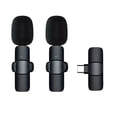 thumbnail image 1 of Micrófono inalámbrico de solapa Plug & Play – Compatible con iPhone, Android, USB-C, ideal para grabación, entrevistas, vlogs y podcasts, 1 of 9