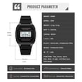 thumbnail image 4 of SKMEI Men's Watches Sports Outdoor Digital Watch Waterproof Multi Function Wrist Watches for Men with Back Light Alarm Stopwatch, 4 of 7