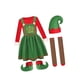 thumbnail image 3 of Conjunto de ropa de vestir para disfraz de Navidad Salvador para niñas 150, 3 of 10