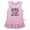 Pink Sleeveless Dresses, variant on Dude It's My Birthday Funny Dresses For Baby, Newborn Babies Skirts, Infant Princess Dress, 0-24M Kids Graphic Clothes (Black Raglan Dresses, 0-6 Months)