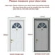 thumbnail image 2 of Reinforced Cat Screen Door Heavy Duty Pet-Proof Screen with Zipper White Prevents Pets from Running Out, 2 of 5