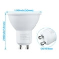 thumbnail image 7 of TORCHSTAR MR16 LED Bulb, 6.5W=50W, GU10 Base, Dimmable, UL Listed, 3000K Warm White, Pack of 6, 7 of 7