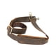 thumbnail image 4 of Correa de cuero para bolso, universal, desmontable, ajustable, elegante, con metal Café, 4 of 9