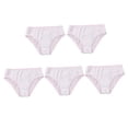 thumbnail image 4 of DEEPCRAFF 5Pcs Disposable Cotton Panties Soft Breathable Fabric White Convenient for Travel, 4 of 6