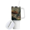 thumbnail image 2 of 40 Oz Car Handle Water Bottle Water Cup Water Bottle Water Jug Coffee Cup Travel Water Bottle Super Cool Mushrooms, 2 of 8