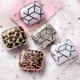 thumbnail image 3 of Bluelans funda protectora para auriculares compatible con Bluetooth con estampado de mármol de leopardo Compatible con Airpods, 3 of 5