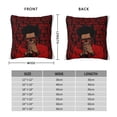 thumbnail image 4 of Funda de almohada súper suave The Weeknd con cremallera para dormitorio, sofá, sillón, fundas de almohada mullidas y acogedoras para todas las estaciones, almohada cuadrada, 4 of 8