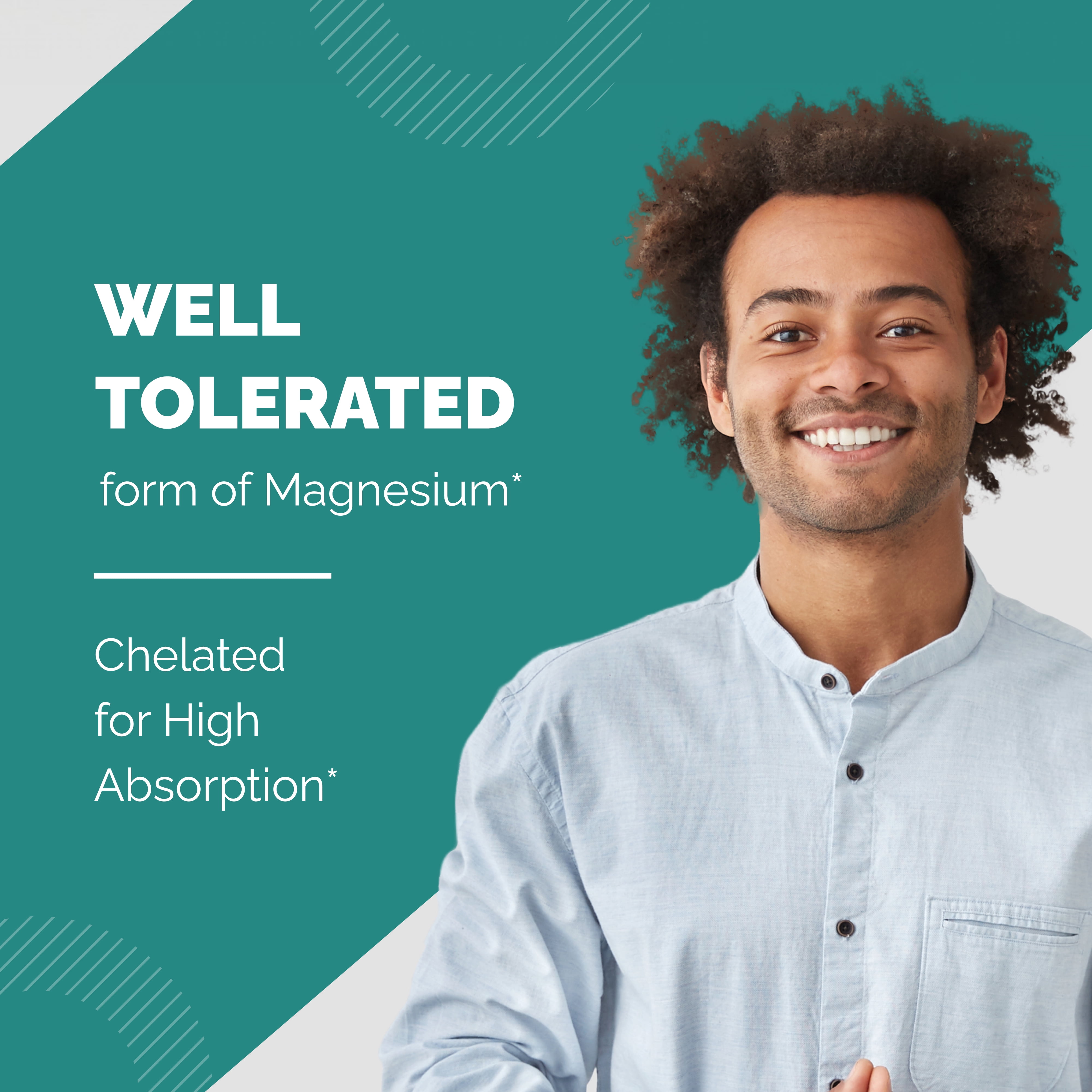 Magnesium Glycinate 400mg High Absorption Capsules with Quercetin | Quality Sleep Relaxation & Muscle Health Supplement for Women and Men | Chelated Magnesium 120 Count (Pack of 1) | Easy to Swallow