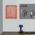 thumbnail image 3 of Plastic Screw Organizer Storage Cabinet for Garage, 60 Drawers Parts Organizer Desktop or Wall Mount Storage Container for Hardware, Parts, Crafts, Beads, or Tools, Orange, 3 of 7