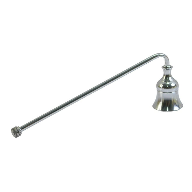 DOLITY Candle Extinguishing Tool Metal Candle Stopper Decorative Wick Trimmer Cover Silvery