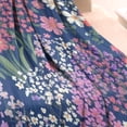 thumbnail image 3 of Pioneer Flower Floral Print Pattern Blanket,Comfortable Soft Flannel Throw Blanket,All Season,Warm Lightweight Blankets for Sofa Bed Couch Living Room Chair,30"x40", 3 of 4