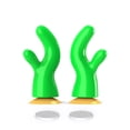 thumbnail image 2 of NIBOLOG 1 Pair Helmet Ornament Universal Anti-drop ABS Motorcycle Helmet Headwear Antler Suction Cups for Helmets Decor, 2 of 8