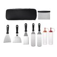 thumbnail image 1 of Wosthever Juego de herramientas para barbacoa de 8 Uds., diseño ergonómico resistente al desgaste grueso, accesorios para parrilla, mango de acero, Kit Cocina y Comedor Wosthever HA067001-00, 1 of 1