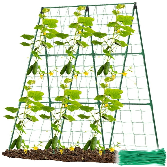 Threns Plant Climbing Frame Vegetable Trellis Garden Trellis Outdoor Plant Trellis,Easy to Install,1Set