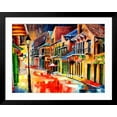 thumbnail image 2 of Art.com St Peter Street Jive - New Orleans Art Print by Diane Millsap, Black Frame Wall Art, 40" x 32", 2 of 5