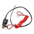thumbnail image 6 of Anxingo Boat Motor Kill Stop Switch, Handlebar Start Stop Kill Switch Box Aassy & Safety Lanyard Replacement for Yamaha, 6 of 7