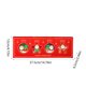 thumbnail image 3 of Xihbxyly Artículos En Liquidación En Oferta Cajas de Regalo de Comida de Cartón de Navidad Personalizadas Huecas de Mano, Paquete de 4 Cajas Vacías, 3 of 6