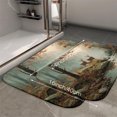 thumbnail image 5 of 1pc Deer in Autumn Forest Stream Absorbent Non-Slip Bathroom Thickened Flannel Rug Decor,Soft,Quick Drying,Suitable For Indoor/outdoor Use,Bathrooms,Bedrooms,Kitchens,Terrace,Laundry Rooms,16"x24", 5 of 9