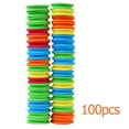 thumbnail image 3 of 100pcs Foam Winding Wire Board Swivel Spools for Fishing Line Accessories, 3 of 9