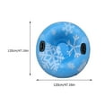 thumbnail image 2 of IFANLANDOR Blue PVC Inflatable Snow Tube for Outdoor Fun Easy to Store and Carry 1Pc, 2 of 8