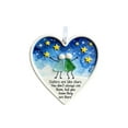 thumbnail image 5 of Adorno de amistad de vidrio marino en forma de corazón, hecho a mano, recuerdo de corazón de amistad eterna., 5 of 5