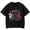 Black A, variant on Men's Black Short Sleeve Crew Neck T-Shirt, Chase Dreams Write Your Story Feather Mountain Graphic Tee, Casual Summer Outdoor Top