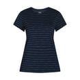 thumbnail image 5 of Time and Tru Women’s Slub Jersey Crewneck Tee with Short Sleeves, Sizes XS-XXXL, 5 of 5