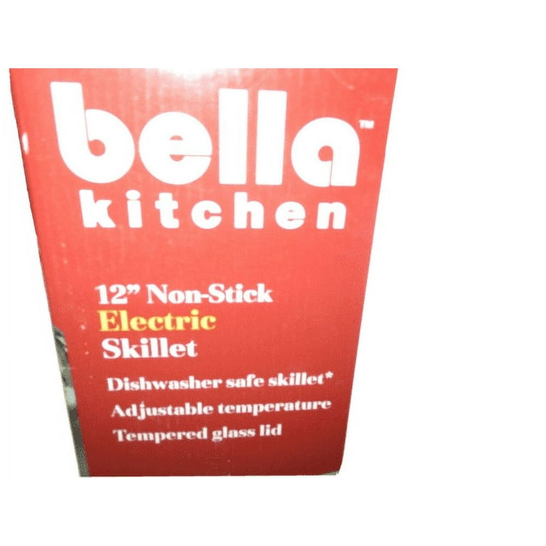Bella 12 Round Nonstick Electric Skillet - Macy's