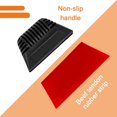 thumbnail image 4 of Wedcool Vinyl Squeegee, Scraper Tool for Vinyl, Vinyl Wrap Squeegee, Car Vinyl Scraper Decal Applicator Tool, Rubber Window Tint Squeegee Universal for Window Tinting, Glass Door Cleaning (Red), 4 of 7