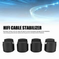 thumbnail image 3 of Speaker Cable Riser, Resonance Reduction Optimize Sound Effects Speaker Cables Isolation Stand CNC Machining Aluminum Alloy HiFi Cable Clamp Wire Bracket for Speaker Amplifier, 3 of 7