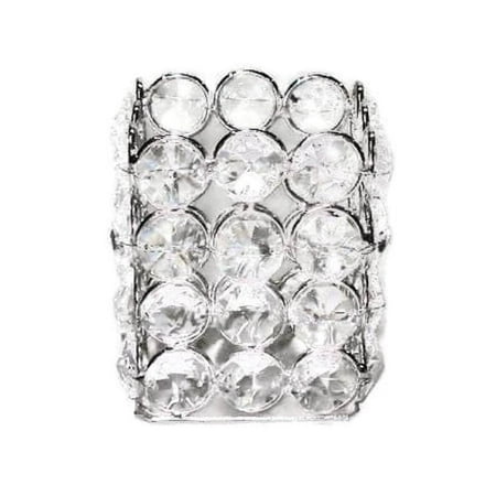 - Elegance Heim Concept Sparkle Crystal Square Tealight Holder