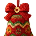 thumbnail image 3 of KIT Naves Navidad Santa Claus Bell Adorno para Amigos Y Familiares () Rojo, 3 of 9
