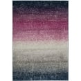 thumbnail image 5 of SAFAVIEH Madison Caden Floral Bordered Area Rug, Fuchsia/Gold, 6'7" x 6'7" Round, 5 of 11