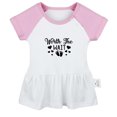 thumbnail image 1 of Worth The Wait Funny Dresses For Baby, Newborn Babies Skirts, Infant Princess Dress, 0-24M Kids Graphic Clothes (Pink Raglan Dresses, 6-12 Months), 1 of 4