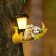 thumbnail image 4 of Luz Solar De Jardín Con Decoración De Perezoso Lámpara Colgante Solar De 300 Mah Con Cuerda Colgante Para Jardín Al Aire Libre Patio Balcón Serendint HA015610-00, 4 of 7