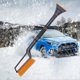 thumbnail image 1 of 32.28 Inch 2 in 1 Aluminum Snow Brush with Ice Scrapers for Car Windshield and Window, Car Snow Scraper and Brush, 1 of 4