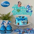 thumbnail image 2 of Nueva decoración para tarta de Disney Stitch para niña con forma de clavo y decoración para tarta de feliz cumpleaños con Stich rosa, suministros para fiestas de niño, baby shower, 2 of 5